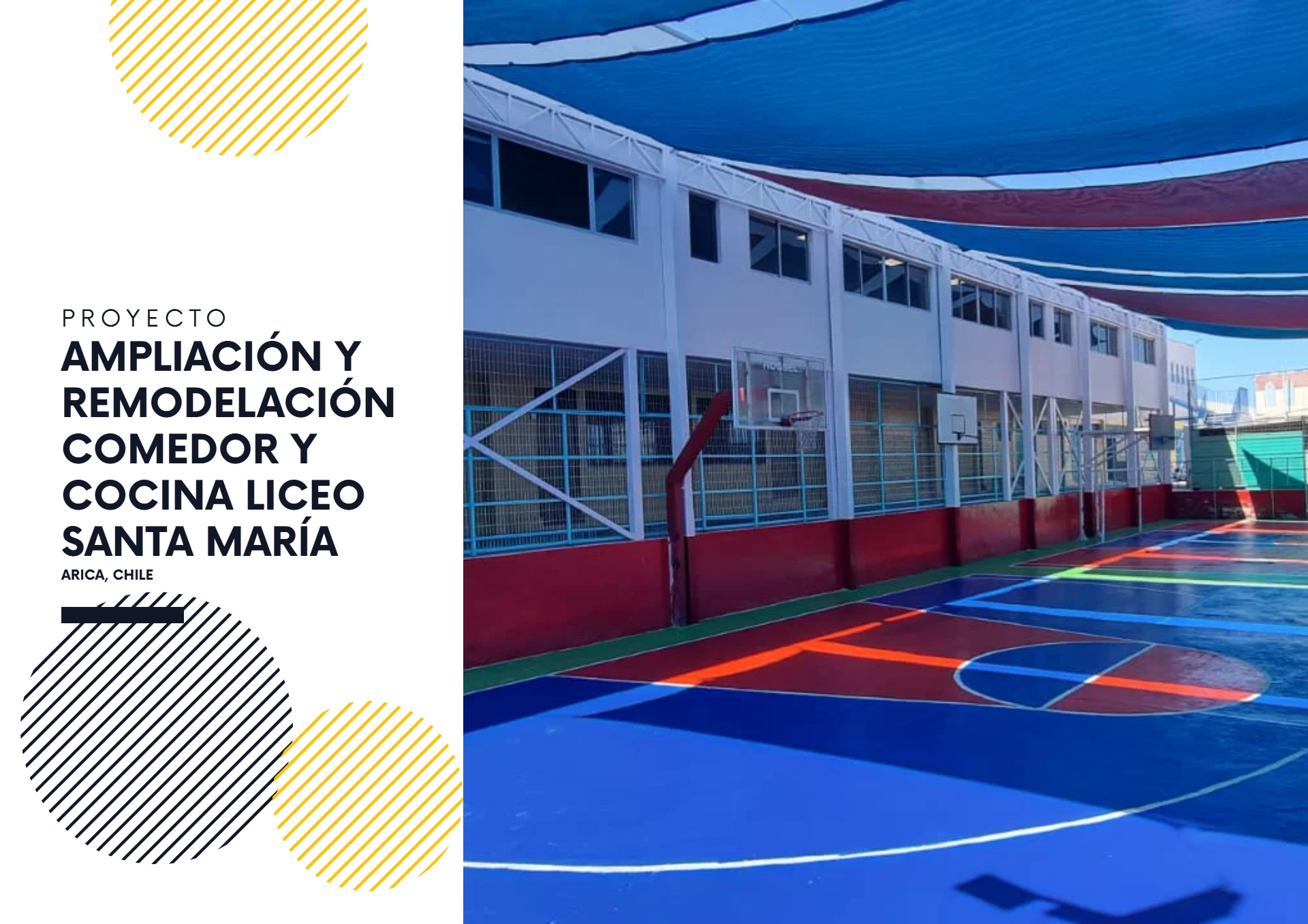 Ampliación y Remodelación Comedor y Cocina Liceo Santa María